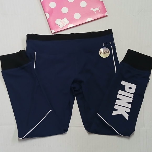 Victoria's Secret PINK  7/8 Ankle Leggings Size Medium - Picture 1 of 10